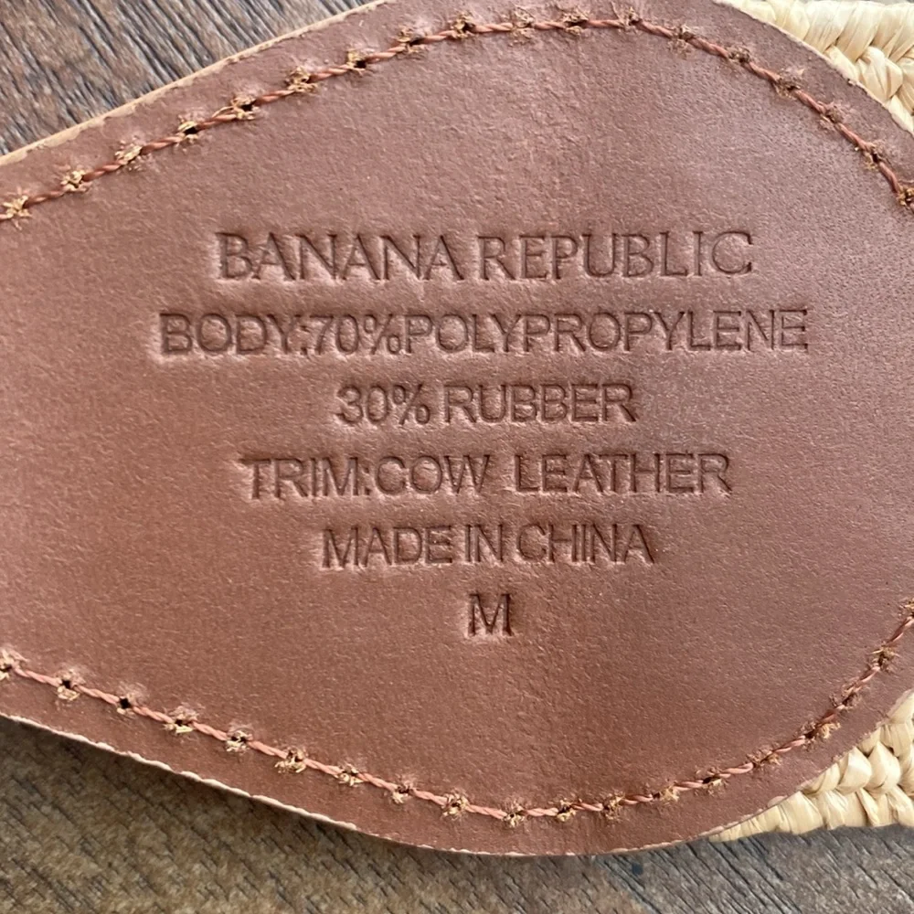 Banana Republic Banana Women's Stretch-Woven Belt Size M